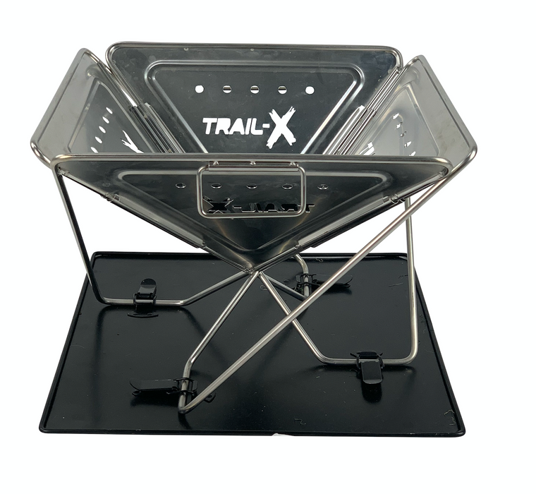 Trail-X S/S Large BBQ Firepit