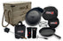 Trail-X 10pce Cast Iron Cook Set